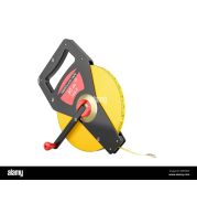 Fiberglass Measuring Tapes 10–100 m – Non-Conductive Open-Reel Tapes for Electrical, Landscaping and Survey Work, Dual-Scale Durable Fibreglass Blade